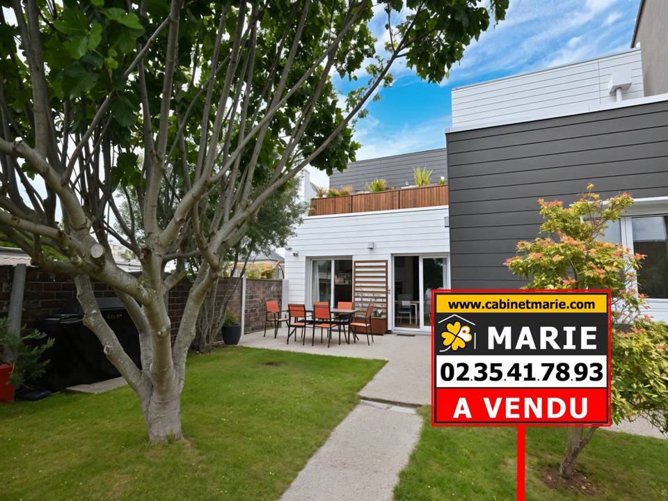 VENDU ! Maison en parfait état volume 4 CHAMBRES offrant vie de PLAIN-PIED située au HAVRE secteur de Sanvic (76620)