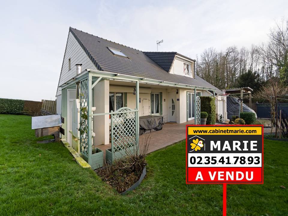 Pavillon avec terrasse et garage à la vente Montivilliers