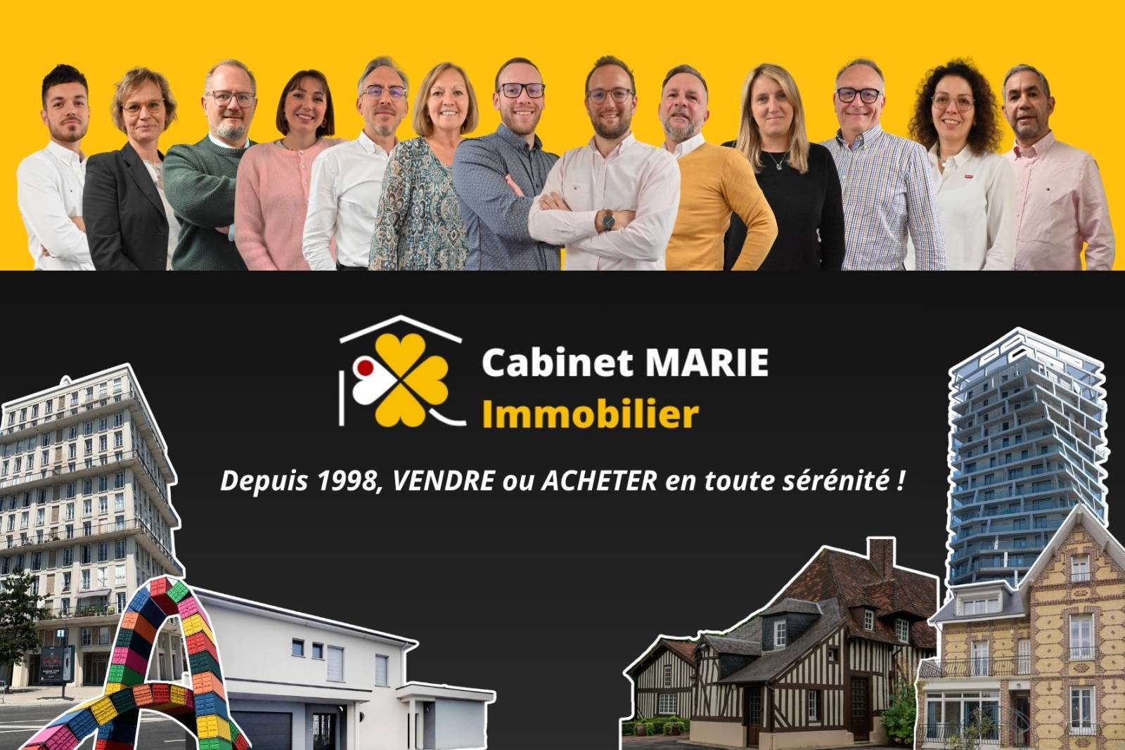 Cabinet Marie, réseau d'agences immobilières Le Havre et sa région
