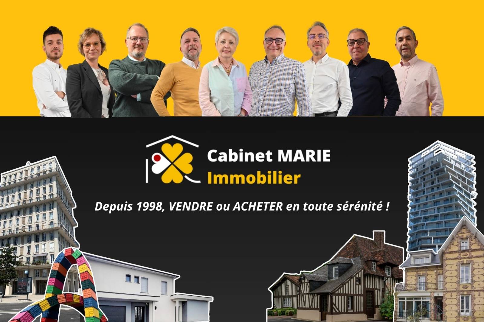 Cabinet Marie, réseau d'agences immobilières Le Havre et sa région