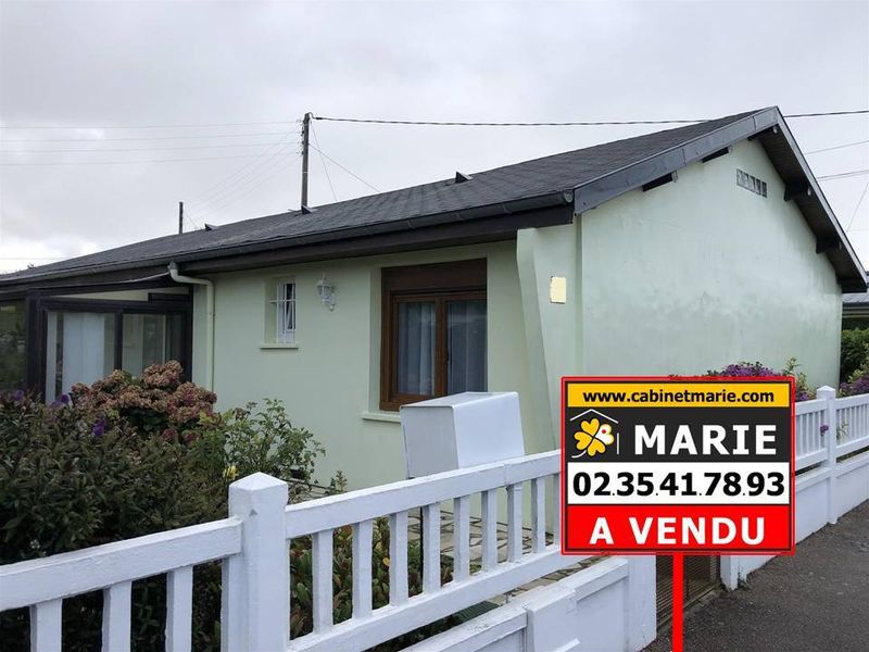 VENDU ! PLAIN-PIED TOTAL T4 avec GARAGE et JOLI JARDIN CLOS en vente sur LE HAVRE - proche FORÊT DE MONTGEON (76620)