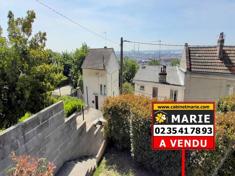VENDU ! MAISON INDIVIDUELLE T4  bien située quartier CALME du HAVRE proche place STE-CÉCILE (76600)