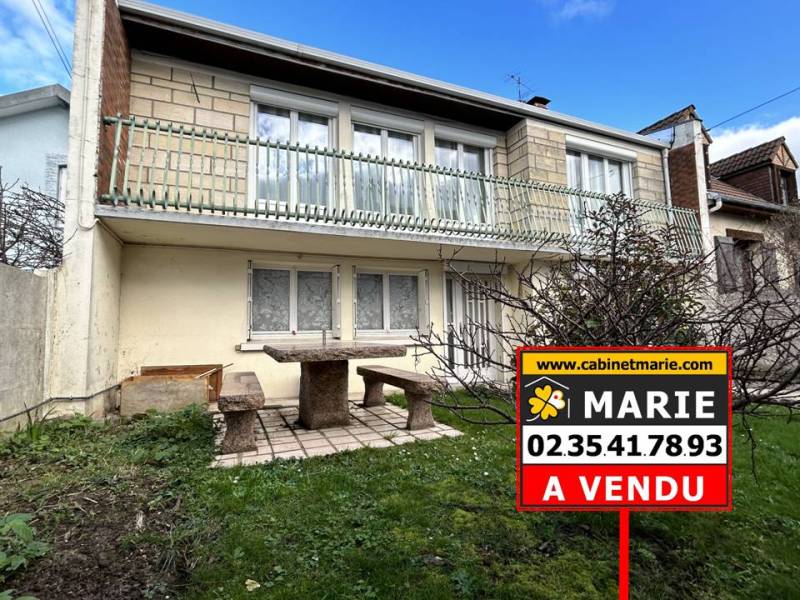 VENDU ! Maison avec JARDIN et GARAGE bien située au HAVRE secteur SANVIC Triangle d'Or (76620)