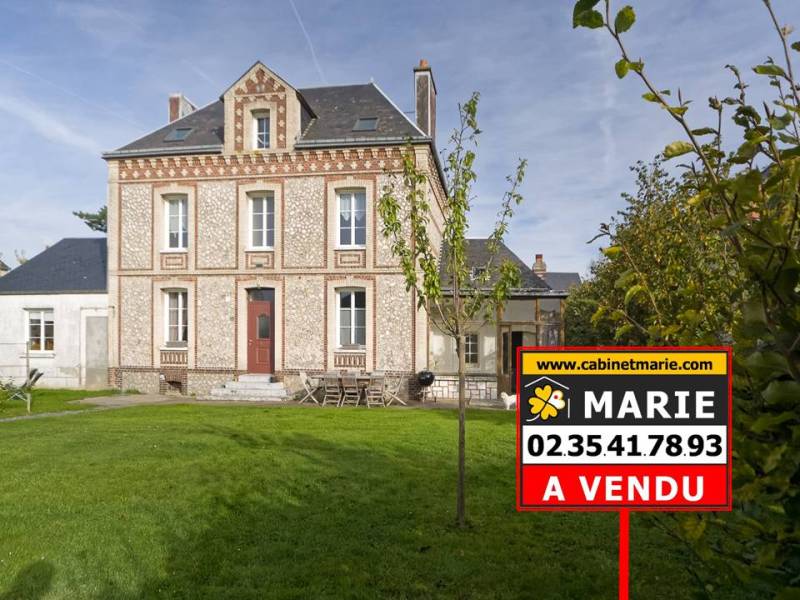 VENDU ! EN EXCLUSIVITÉ, Maison de Maître VOLUME T7 entièrement rénovée située à ST-ROMAIN DE COLBOSC (76430)