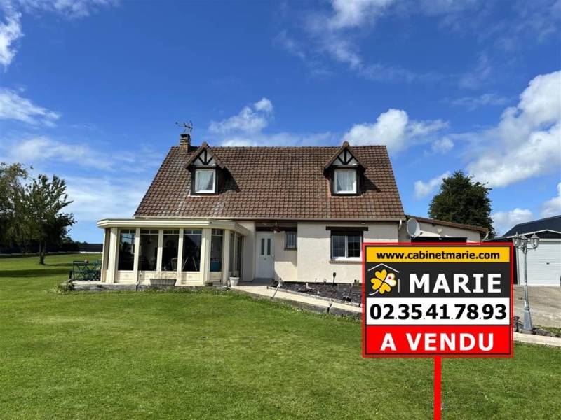 VENDU ! Maison offrant vie de PLAIN-PIED et beau VOLUME FAMILIAL édifiée sur parcelle de terrain 3000m² à CRIQUETOT-L'ESNEVAL (76280)