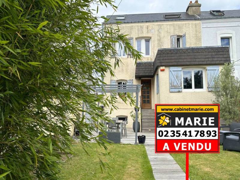 VENDU ! Maison Sanvicaise avec GRAND JARDIN et GARAGE - LE HAVRE SANVIC EUDIER/SOLEIL (76620)