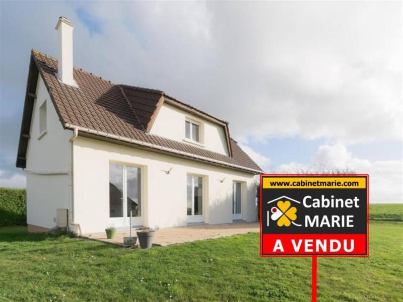 VENDU ! En EXCLUSIVITÉ, Maison NON-MITOYENNE en BON ÉTAT à proximité de LA PLAGE à SAINT-JOUIN DE BRUNEVAL (76280)
