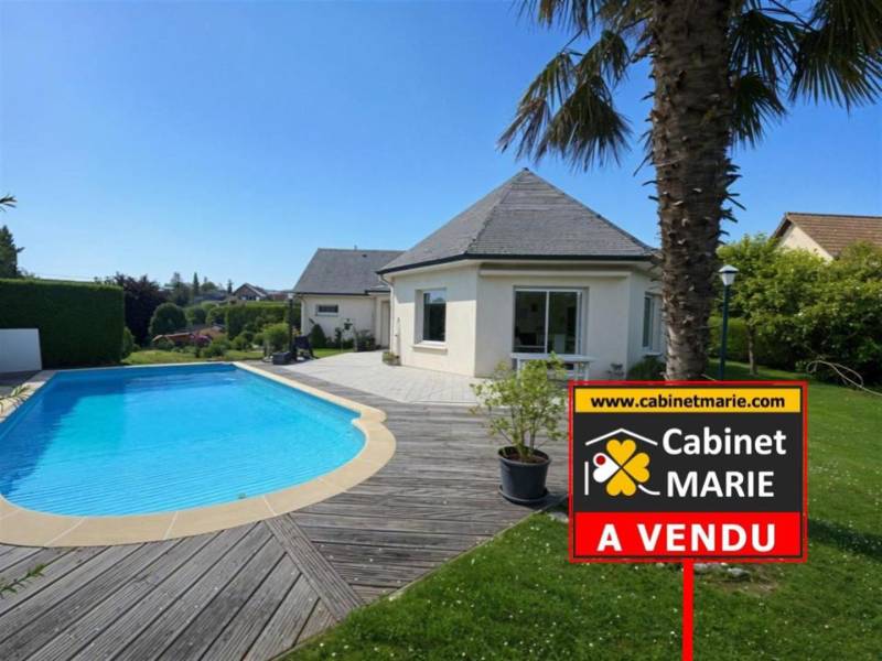 VENDU ! En EXCLUSIVITÉ, RARE à la vente ! BELLE Maison volume 150m² de PLAIN-PIED TOTAL très bien située en plein CENTRE d'OCTEVILLE SUR MER (76930)