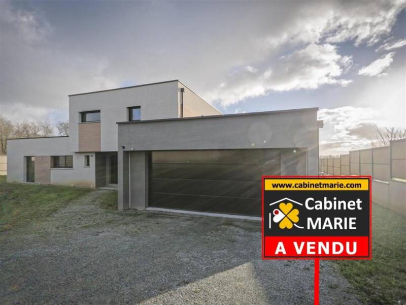 VENDU ! En EXCLUSIVITÉ, BELLE Maison d'ARCHITECTE construction 2022 située au CALME à 5min de SAINT-ROMAIN DE COLBOSC (76430)