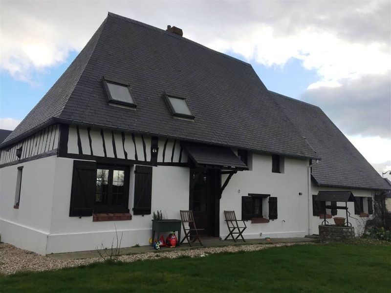 JOLIE MAISON DE CARACTÈRE T4 - BON ÉTAT - en vente proche SAINT ROMAIN DE COLBOSC 76430