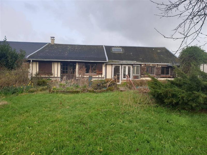 À vendre, LONGÈRE T6 BEAUX VOLUMES & POTENTIEL située SAINT ROMAIN DE COLBOSC 76430