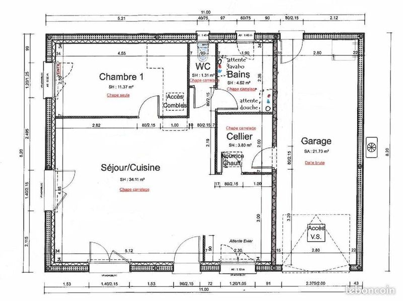 MAISON NEUVE - RT 2012 - en vente secteur campagne de GODERVILLE 76110, à 5 minutes de CRIQUETOT L'ESNEVAL