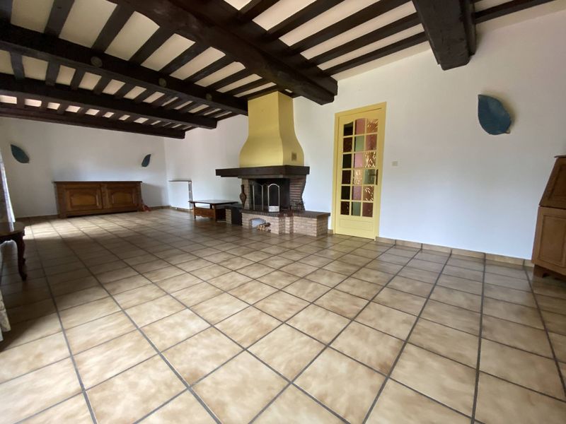 Charmante Longère à Colombages édifiée sur PARC PAYSAGÉ 5500m² située à CAUVILLE-SUR-MER (76930)