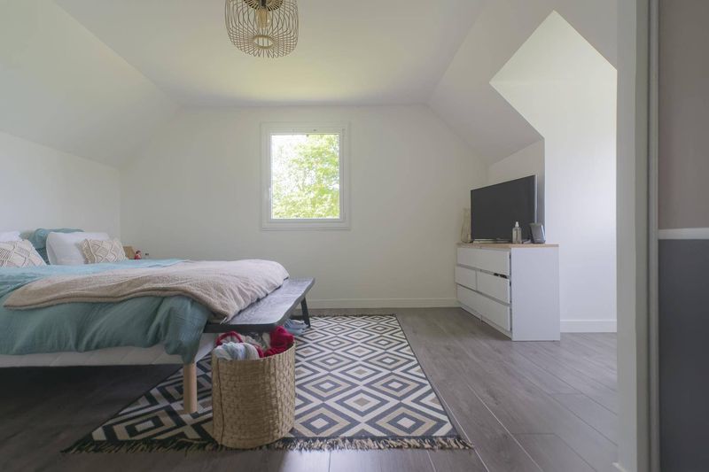 VENDU ! EN EXCLUSIVITÉ, Maison 130m² habitables sur belle parcelle de terrain AU CALME 1200m² - SAINT-ROMAIN DE COLBOSC :