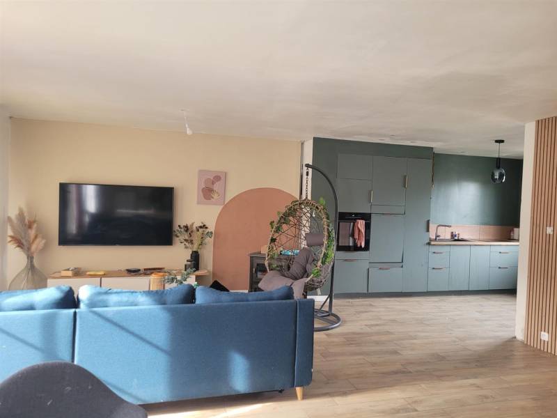 VENDU ! En EXCLUSIVITÉ, Maison avec JARDIN PAYSAGÉ volume T5 sur S-SOL COMPLET, secteur CALME situé à HARFLEUR (76700)