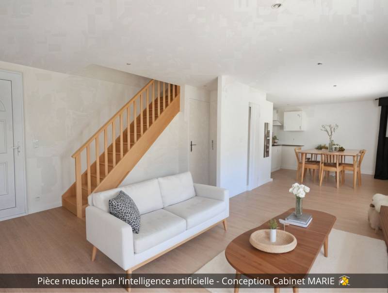 VENDU ! Maison récente NON-MITOYENNE avec JARDIN CLOS située rue pavillonnaire de Graville au HAVRE (76600)