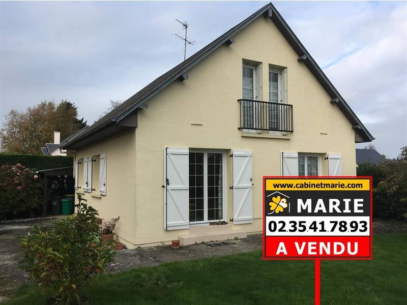 Vendu ! JOLI PAVILLON avec GARAGE + JARDIN T5 à ST SAUVEUR D'EMALLEVILLE (76110)