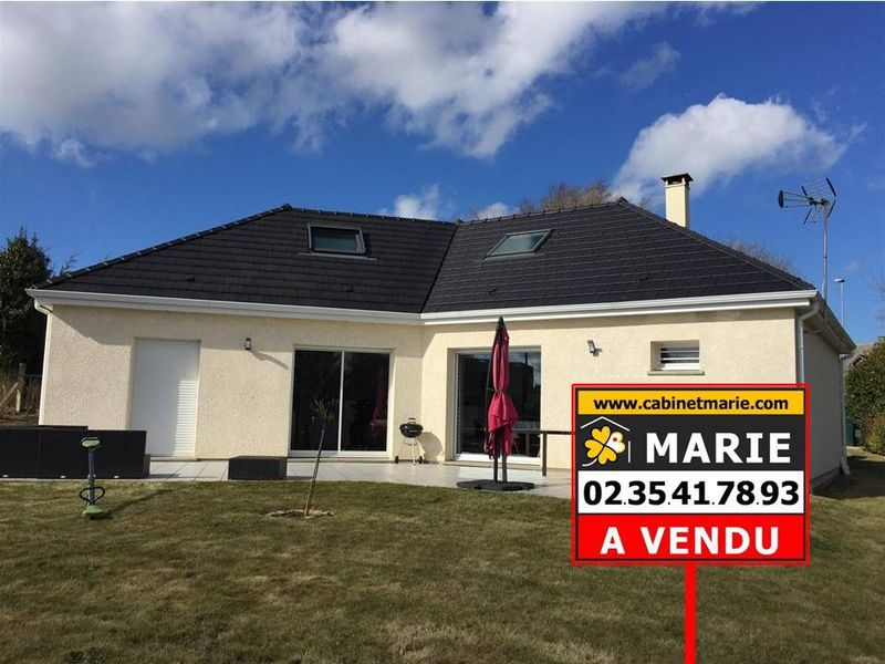 Vendu ! PLAIN-PIED CONTEMPORAIN à 10 min. CENTRE de CRIQUETOT L'ESNEVAL (76280)