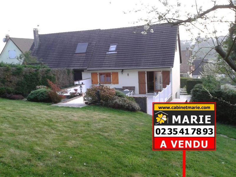 Vendu! AGRÉABLE PAVILLON sur SOUS-SOL COMPLET à MONTIVILLIERS (76290)