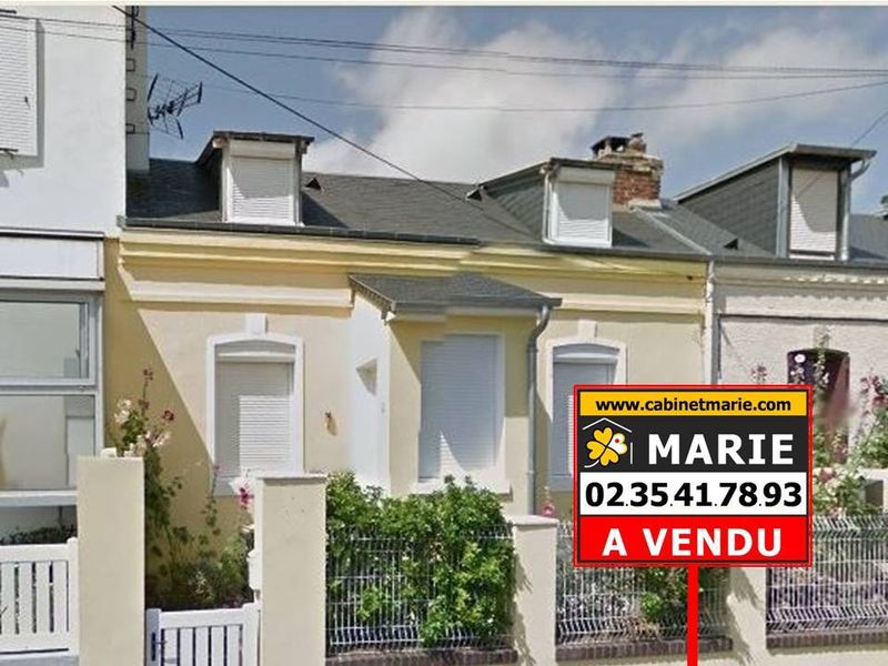 Vendu ! MAISON 3 CHAMBRES avec JARDINET située au HAVRE - secteur ACACIAS (76620)