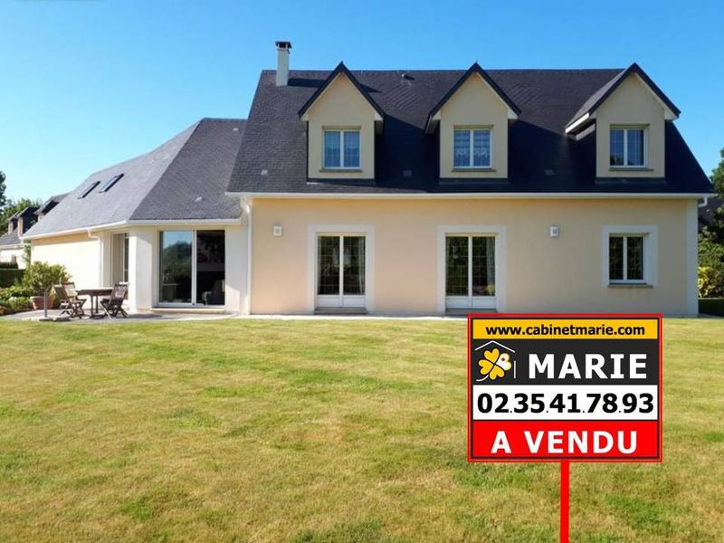 Vendu ! PAVILLON RÉCENT avec vie de PLAIN-PIED en vente à CRIQUETOT L'ESNEVAL (76280), proche CENTRE BOURG