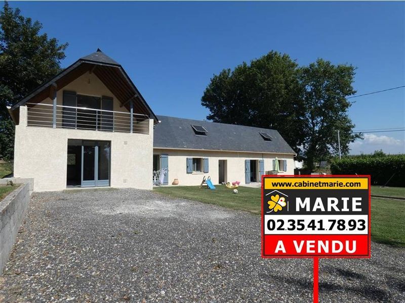 Vendu ! LONGÈRE entièrement RÉNOVÉE + LOGEMENT INDÉPENDANT à SAINT JOUIN BRUNEVAL 76280