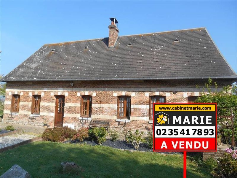 Vendu ! BELLE MAISON DE CARACTÈRE T4 avec vie de PLAIN-PIED située à 5 minutes SAINT ROMAIN (76430)