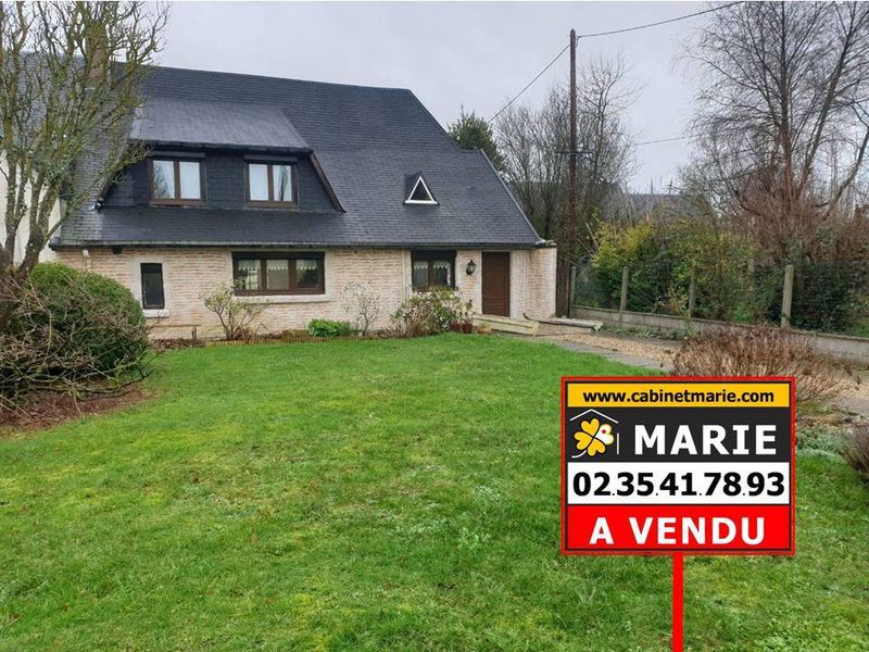 Vendu ! JOLIE MAISON T4 avec VÉRANDA et GARAGE située à OCTEVILLE SUR MER (76930)