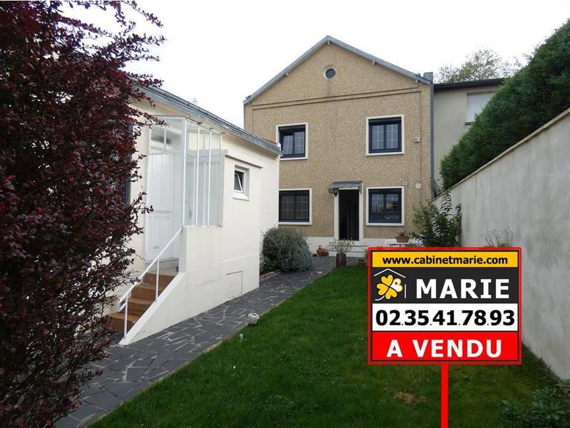 Vendu ! MAISON T4 + STUDIO INDÉPENDANT  située secteur LE HAVRE-SAINTE CÉCILE (76620)