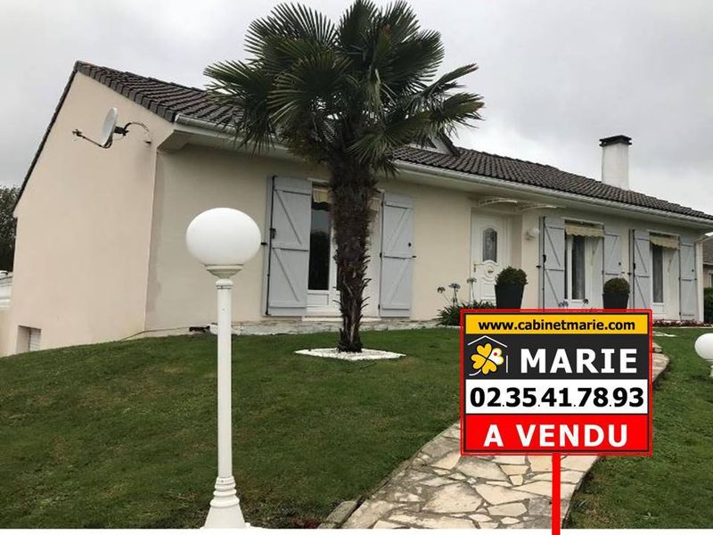 Vendu ! BEAU PAVILLON T5 avec VIE DE PLAIN-PIED situé à MONTIVILLIERS (76290)