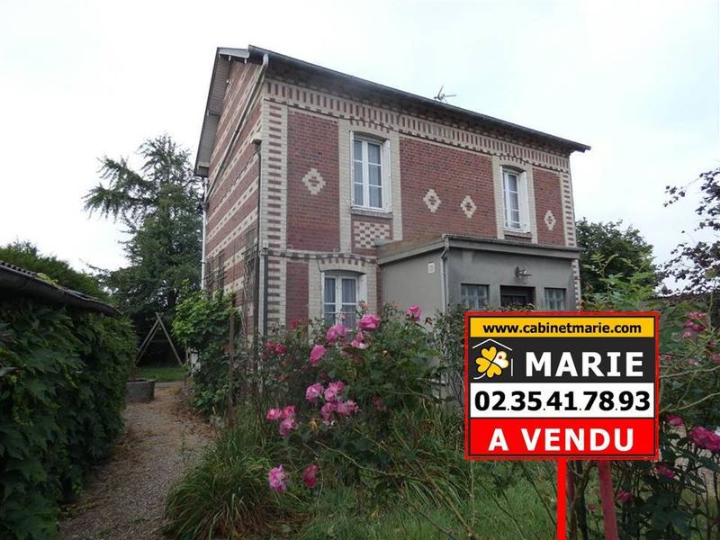 Vendu ! MAISON DE CARACTÈRE T4 avec JARDIN SUD  à SAINT ROMAIN DE COLBOSC (76430)