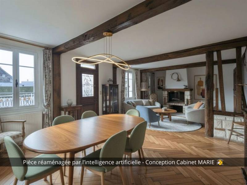 SOUS-COMPROMIS ! Jolie Maison de CHARME offrant vie de PLAIN-PIED très bien située à proximité de SAINT-ROMAIN DE COLBOSC (76430)