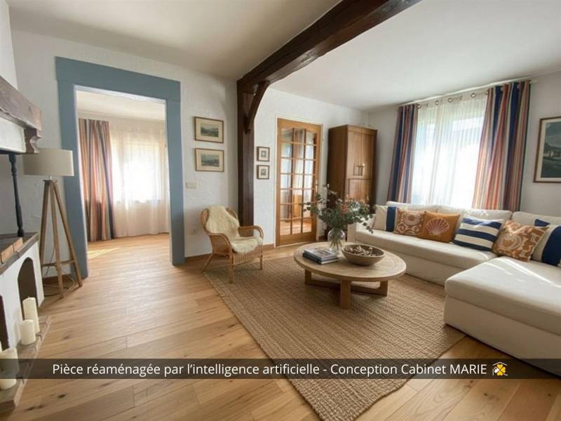 En EXCLUSIVITÉ, Maison NON-MITOYENNE en BON ÉTAT idéal FAMILLE située au HAVRE (76610) - Aplemont