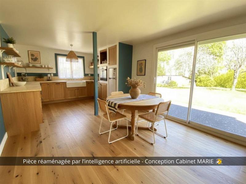 En EXCLUSIVITÉ, Maison NON-MITOYENNE en BON ÉTAT idéal FAMILLE située au HAVRE (76610) - Aplemont