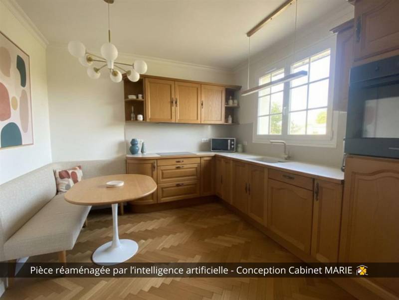 Maison NON-MITOYENNE offrant vie de PLAIN-PIED très bien située dans le Centre-Bourg de FONTAINE-LA-MALLET (76290)