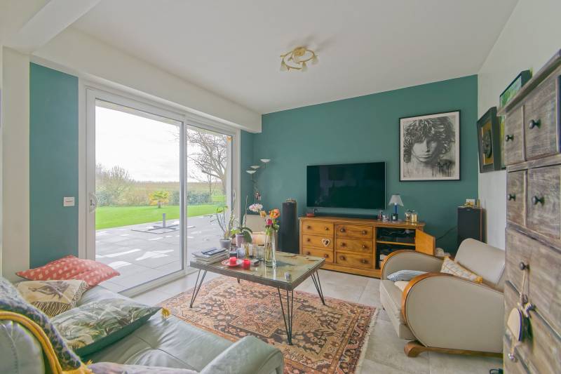 EN EXCLUSIVITÉ, Maison d'architecte de PLAIN-PIED TOTAL sur SOUS-SOL COMPLET située à BRÉAUTÉ (76110)