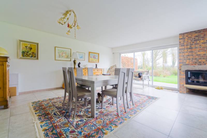 EN EXCLUSIVITÉ, Maison d'architecte de PLAIN-PIED TOTAL sur SOUS-SOL COMPLET située à BRÉAUTÉ (76110)