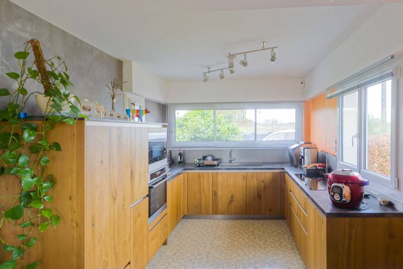 EN EXCLUSIVITÉ, Maison d'architecte de PLAIN-PIED TOTAL sur SOUS-SOL COMPLET située à BRÉAUTÉ (76110)