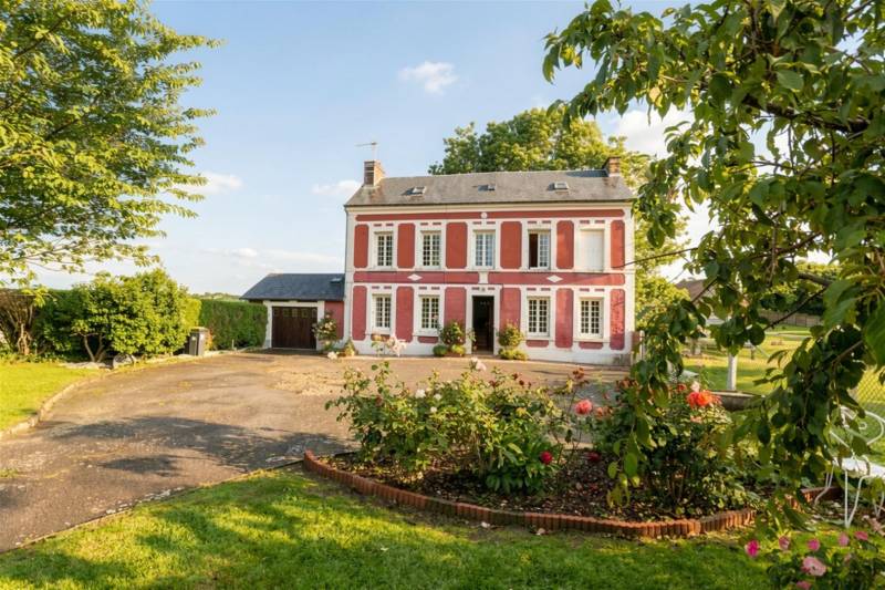 En EXCLUSIVITÉ, Charmante MAISON avec VASTE PARCELLE environ 4000m² idéalement située à SAINT-ROMAIN DE COLBOSC (76430)